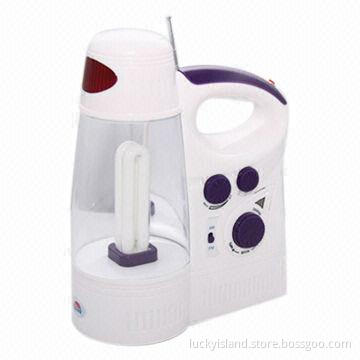 Rechargeable Emergency Spotlight, Built-in AM/FM Radio with Big Rotary Dial